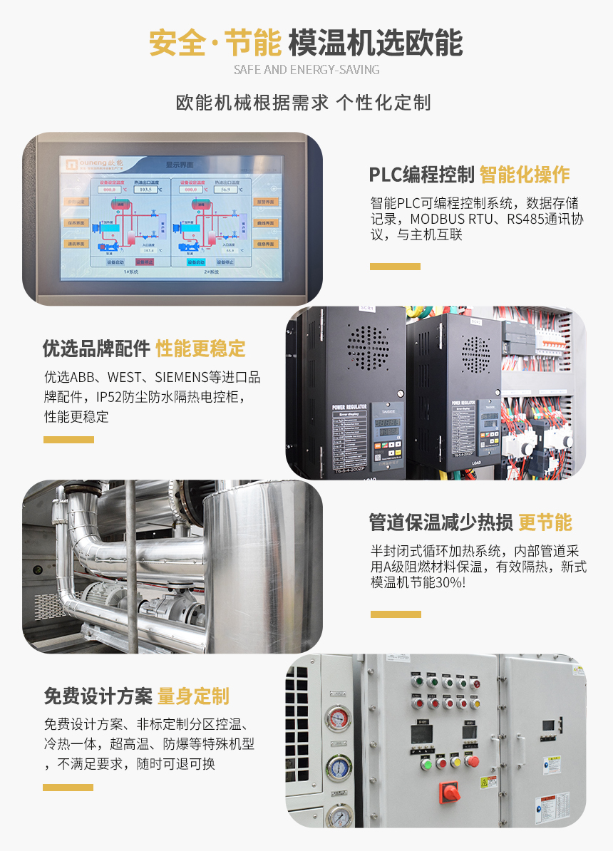 注塑模溫機產(chǎn)品特點