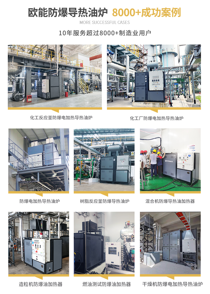 防爆型電加熱導(dǎo)熱油爐案例