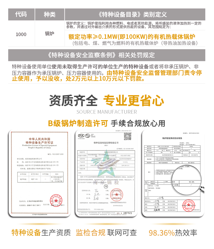 200℃有機(jī)熱載體鍋爐定義